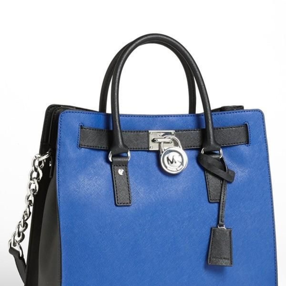 Michael Kors  Authentic Hamilton cobalt Blue Large Tote